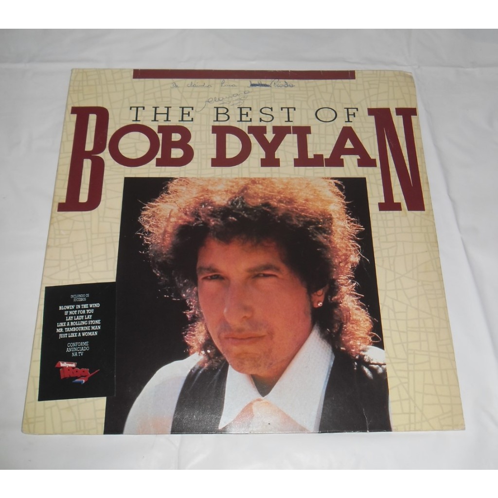 Lp Vinil The Best DVD Hard Handle Unplugged - Bob Dylan - Greil