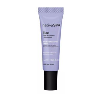 Balm Hidratante Labial Nativa Spa Lilac 7,5ml em Oferta na Shopee
