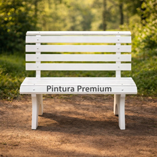 Banco Jardim Branco MDF Decoração Festa Eventos Banco Decorativo Cenário Fotográfico Display em Oferta na Shopee