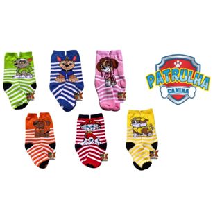Meia Divertida Patrulha Canina Infantil e Adulto Vários personagens TAM 24 ao 33 TAM 33-43 em Oferta na Shopee