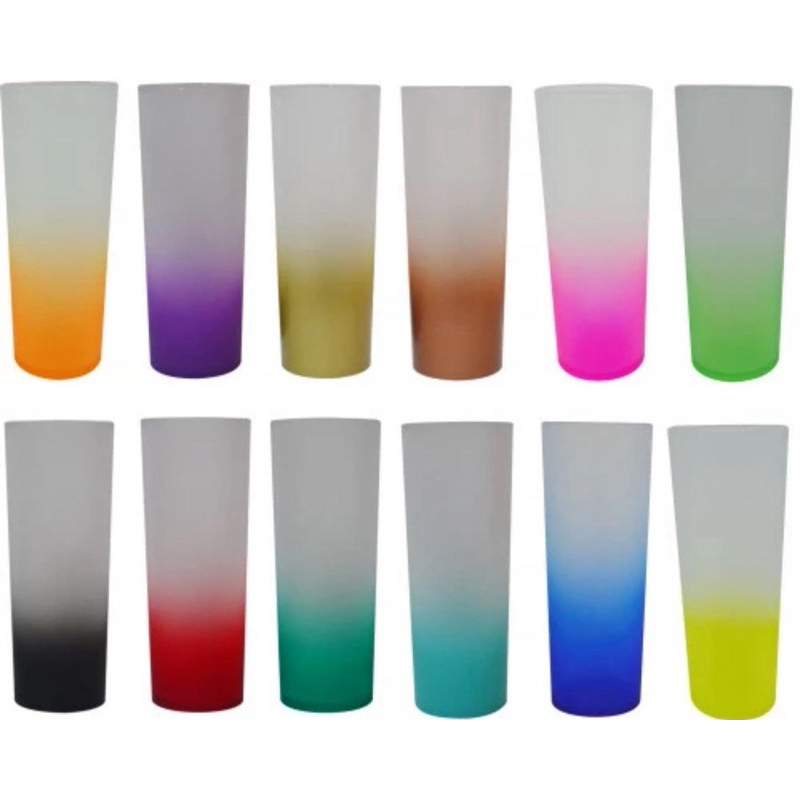 LONG DRINK DEGRADE FOSCO - 350 ml ( caixa c/ 30 copos ) em Oferta na Shopee