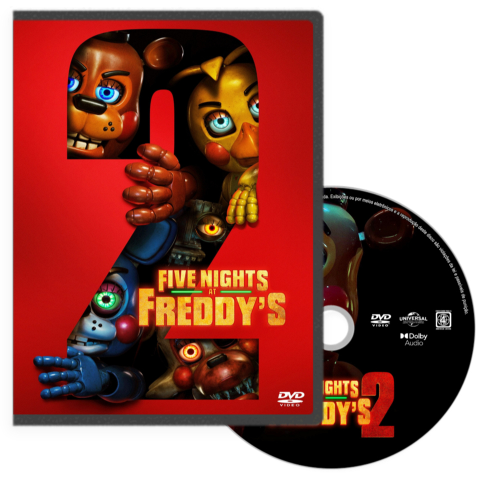 DVD - Five Nights At Freddy's 2 (2025) (Dublado e Legendado) em Oferta na Shopee