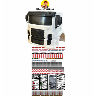 Cartela de ADESIVOS BOB TRUCK Megatoys em Oferta na Shopee