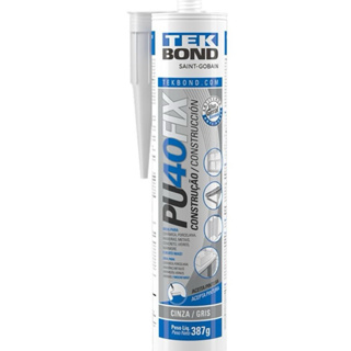 Adesivo Poliuretano Selante PU40 Tekbond Cinza 387g Vedação e Colagem Profissional Construção Metal Concreto Pu tek bond em Oferta na Shopee