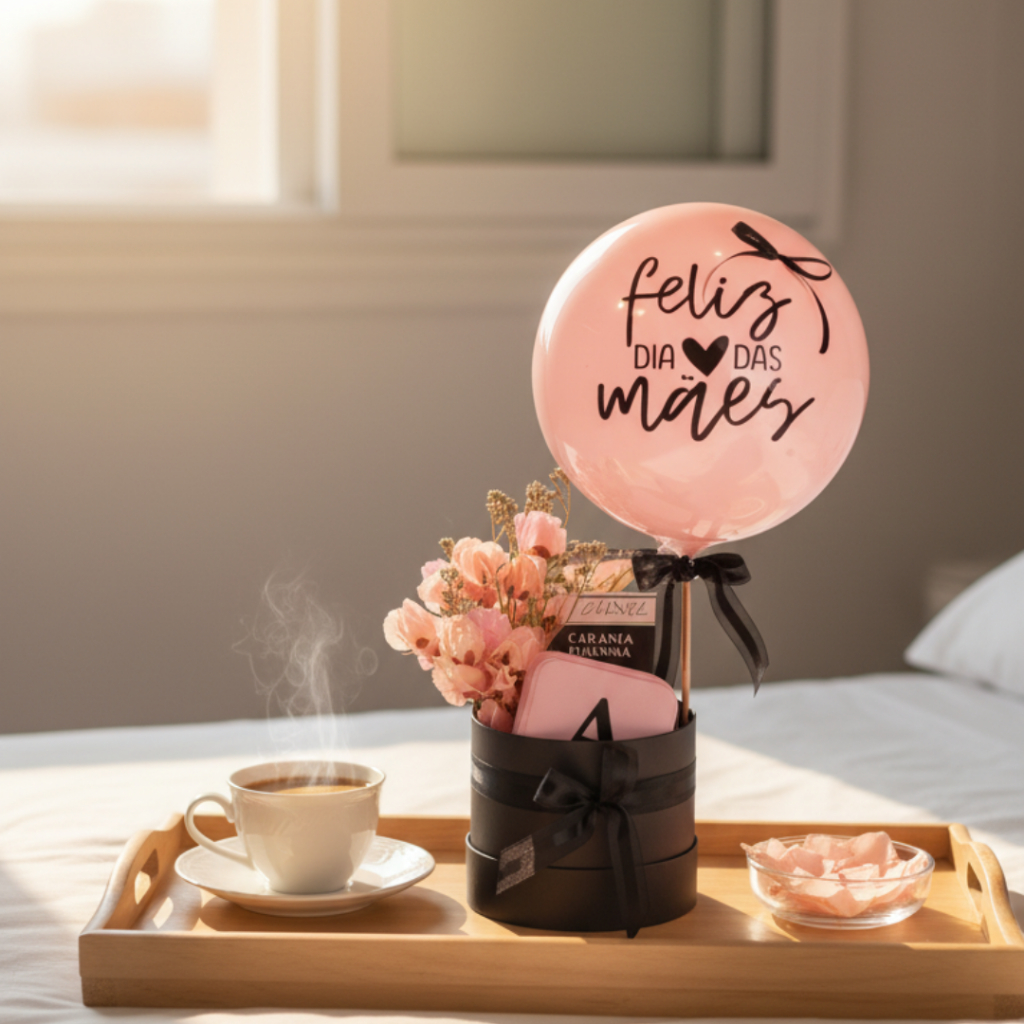 Kit Adesivo Vinil “Feliz Dia das Mães” – Decoração, Presente e Embalagens | 10x9 cm em Oferta na Shopee