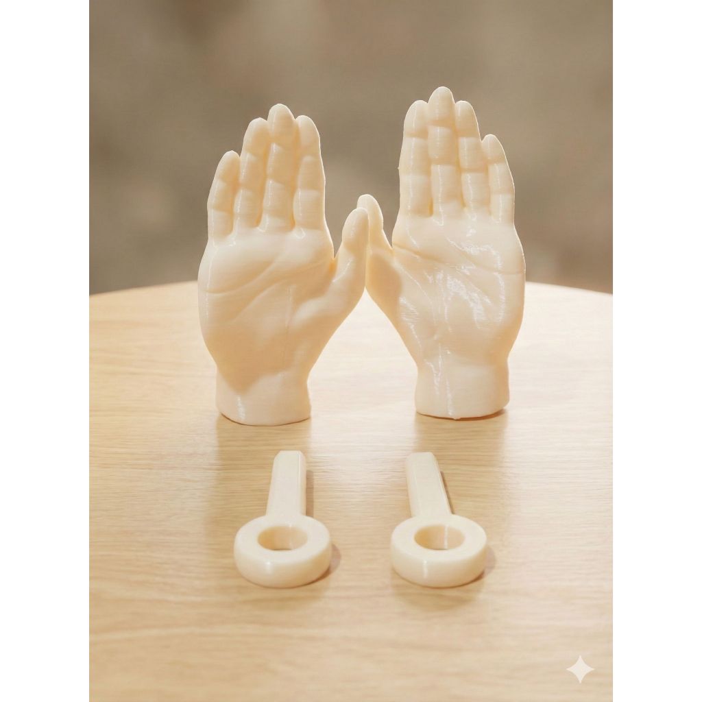 Mini Mãozinha Dedoche - Brinquedo Divertido Impressão 3D - Para Pets e Pegadinhas