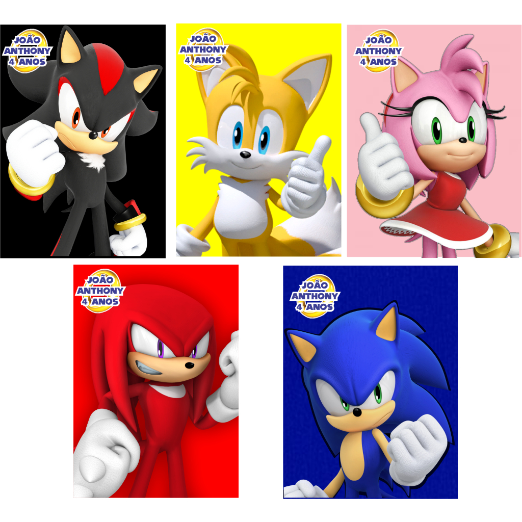 25 copos personalizados Sonic / Copo 300ml com tampa Flip
