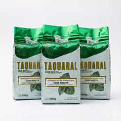 Composto de Erva-Mate com Menta - 3 unidades de 500g I Chimarrão