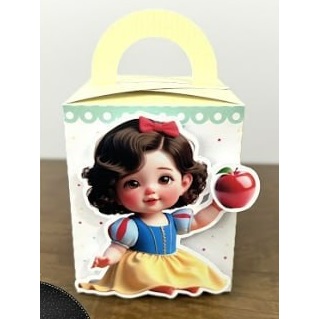 Kit Personalizado Branca de Neve - Branca de Neve Cute - Branca de Neve Baby - PEGUE E MONTE