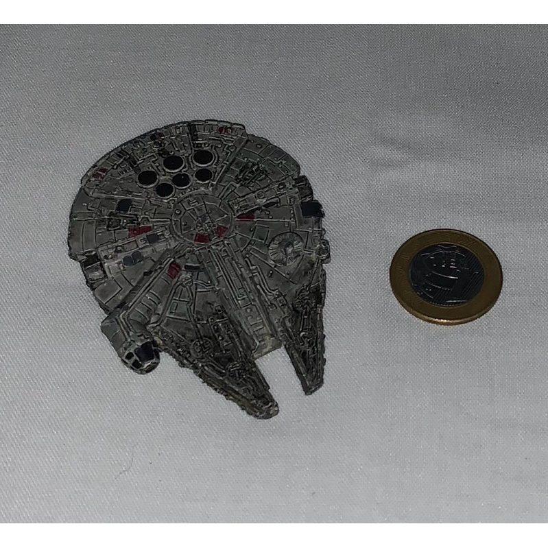 Star Wars Nave Millenium Falcon Miniatura Die Cast   original Lucas Film 2009 material metal Die cast