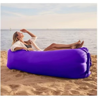 Sofá de ar inflável, sofá impermeável portátil para caminhadas, piqueniques, acessórios de praia em Oferta na Shopee