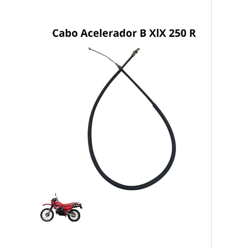 Cabo Acelerador B Moto Honda XlX 250 R 1987 em diante Sherer top de linha