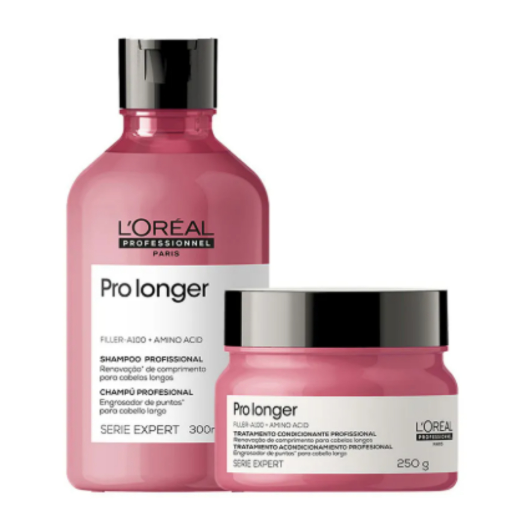 Kit L'Oréal Professionnel Serie Expert Pro Longer - Shampoo 300ml + Máscara 250g