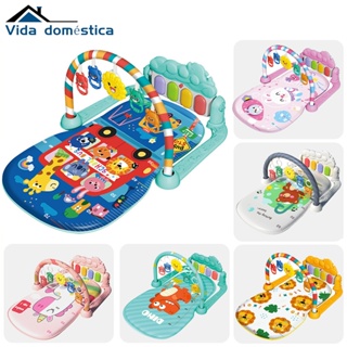 Tapete de Atividades Bebê com Piano Removível — Som, Luz e Brinquedos Educativos em Oferta na Shopee