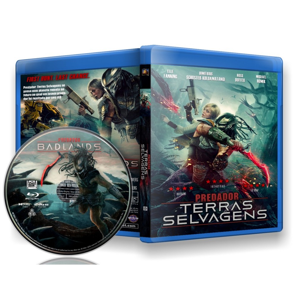 Filme Bluray: Predador: Terras Selvagens (2026)  Legendado (SEM ESTOJO)