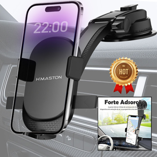 Suporte Celular Carro Veicular Trava Anti Queda 360º GPS Ventosa Painel Anti Queda em Oferta na Shopee