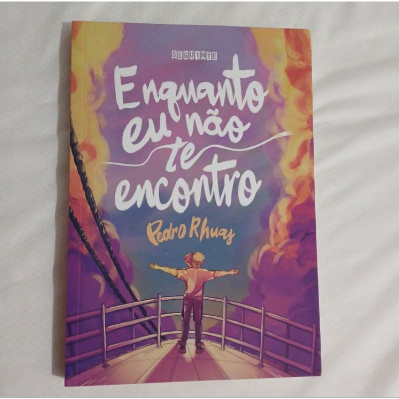 Livro Enquanto eu não te encontro