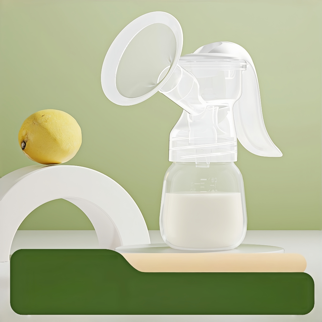Bomba de Tirar Leite Manual Extrator de Leite Materno Portatil em Oferta na Shopee