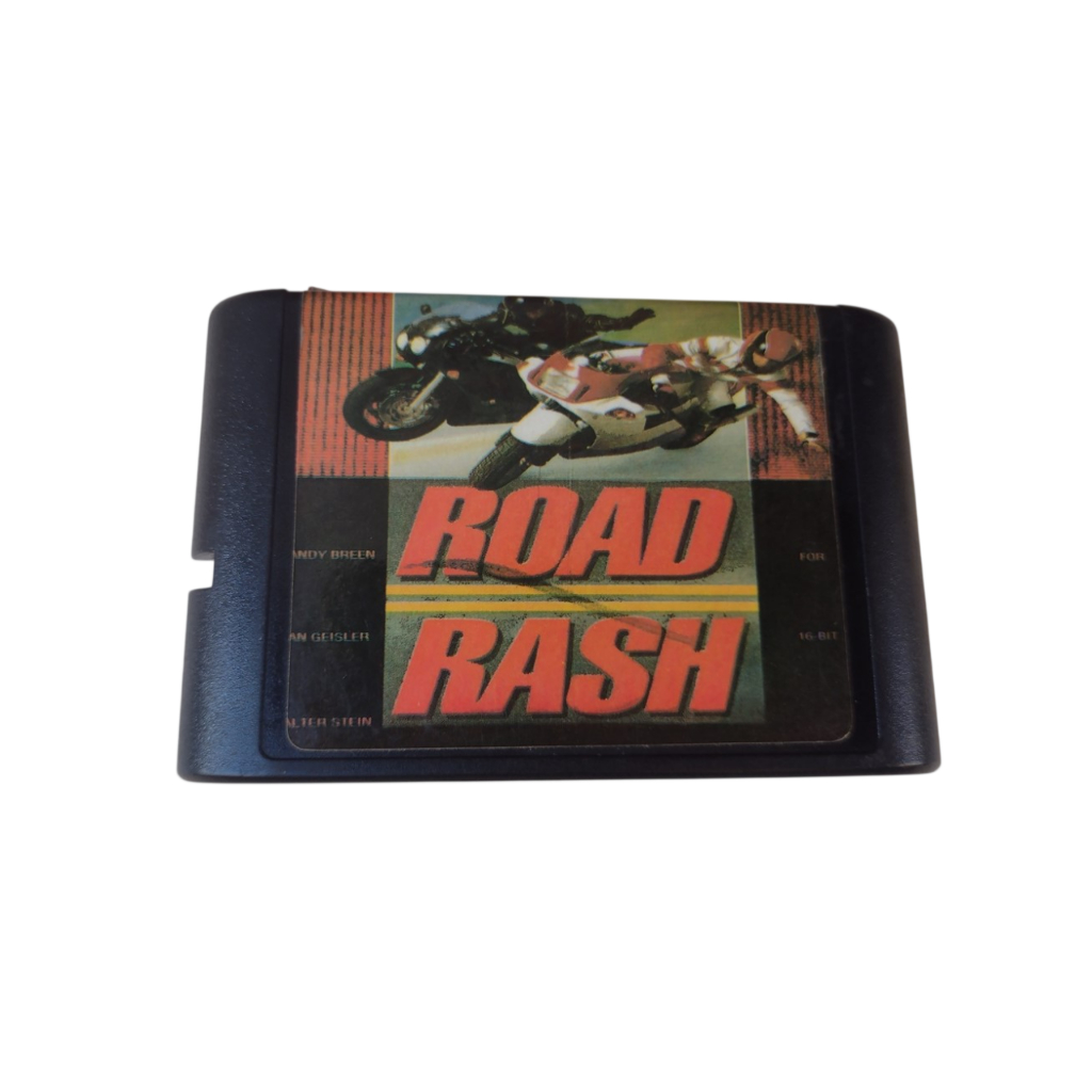Road Rash Cartucho Repro Chipado Para Mega Drive