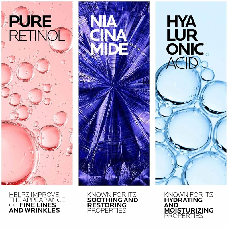 BEIERMEI Kit Retinol Cuidados com a pele antirrugas reafirmantes hidratantes Niacinamida, ácido salicílico · foto 2