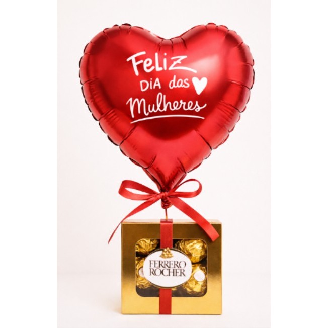 ADESIVO EM VINIL PARA BALÃO/ BUBLLE PERSONALIZADO DIA DAS MULHERES/ PRESENTE DIA DAS MULHERES em Oferta na Shopee