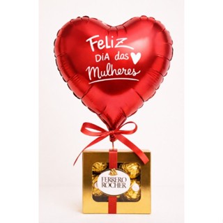 ADESIVO EM VINIL PARA BALÃO/ BUBLLE PERSONALIZADO DIA DAS MULHERES/ PRESENTE DIA DAS MULHERES em Oferta na Shopee