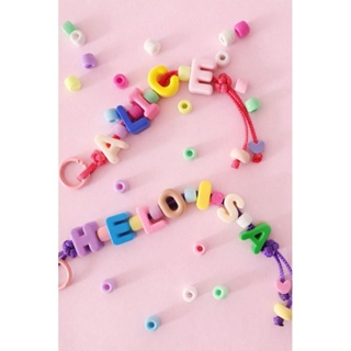 Chaveiro com nome para mochila bolsa escolar letras nome  LETRAS  GRANDE em Oferta na Shopee