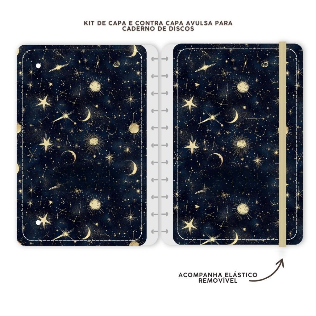 Capa avulsa para caderno de discos inteligente - Moreih em Oferta na Shopee