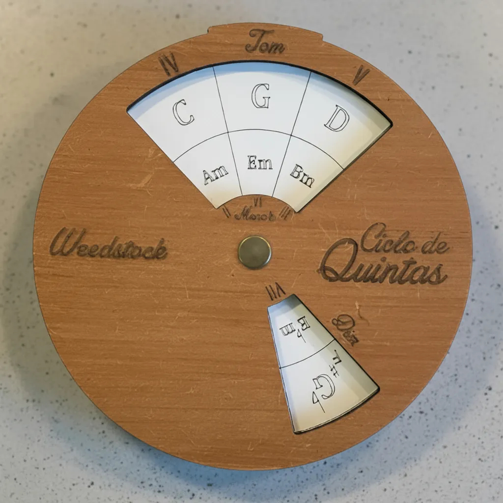Ciclo De Quintas Harmônico, Circle Of Fifths - Weedstock