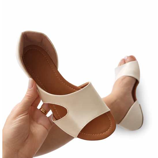 Mula Manca Nova Rasteirinha sandalia Feminina Tendencia Moda Blogueira em Oferta na Shopee