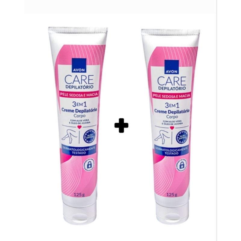 Combo de 2 Cremes Depilatório Corporal Avon