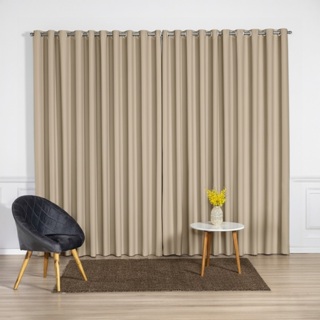 Cortina Blackout Premium  3 Metros - Modelo para Varão/Ilhós - Corta Luz em Oferta na Shopee