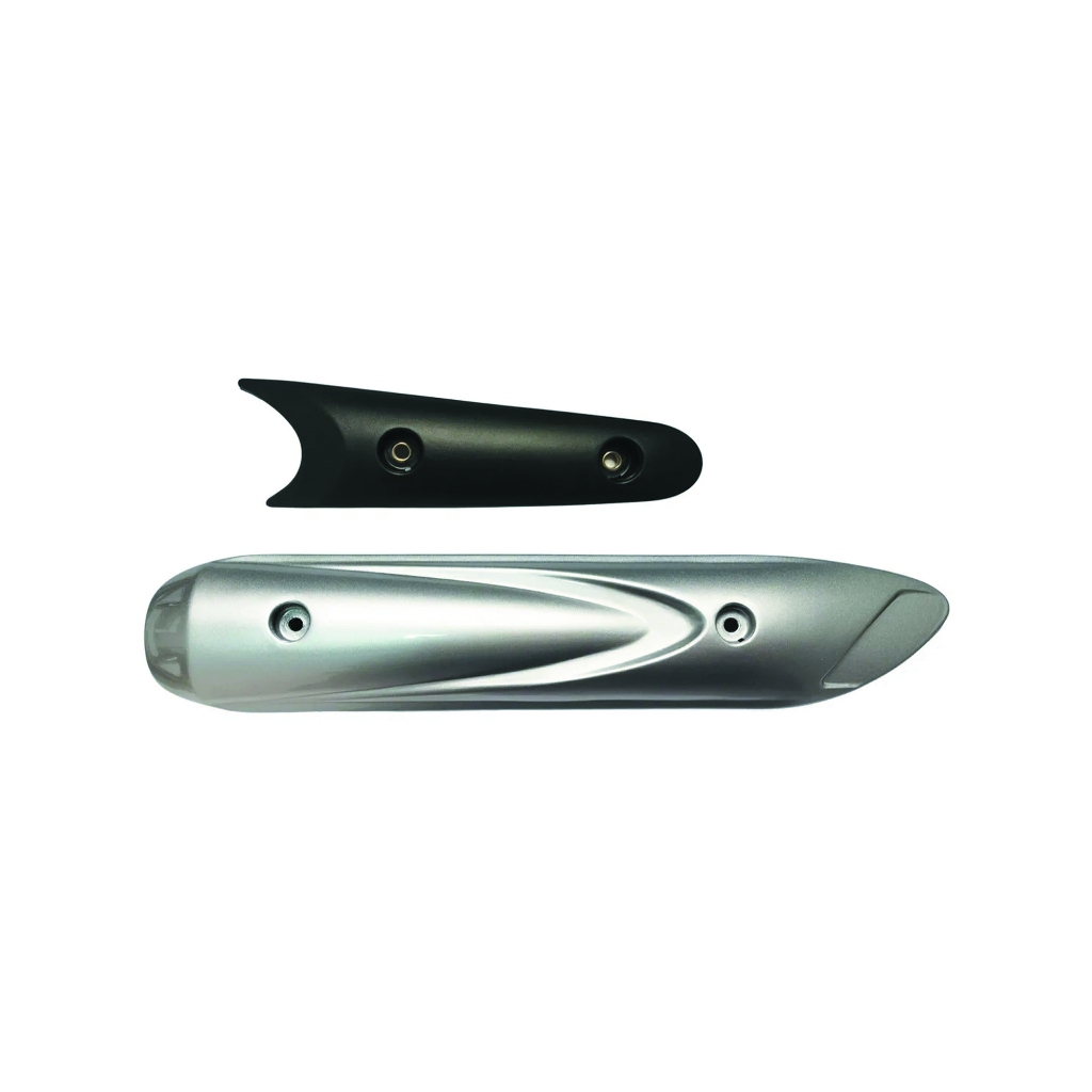 Protetor Escapamento Modelo Original Crypton 115 2010 2011 2012 2013 2014 2015 2016 — imagem 2 de 2