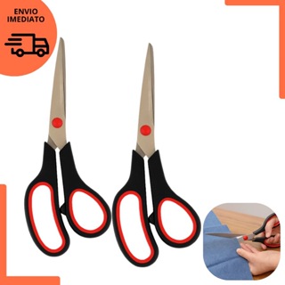 Tesoura Multiuso Aço Inox Premium para Cozinha Escritório e Costura em Oferta na Shopee