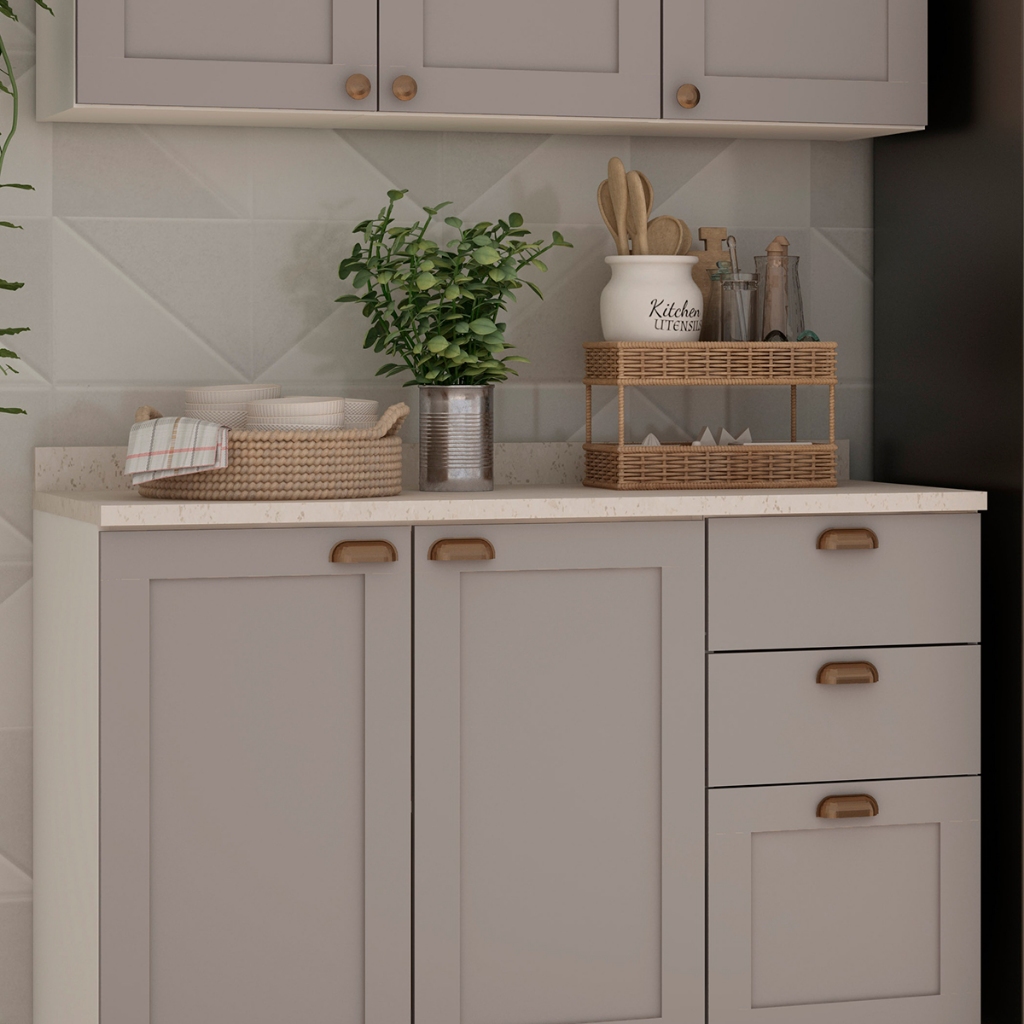 Tampo para Balcão de Cozinha Genialflex Iluminata 120cm padrão Mineral em Oferta na Shopee