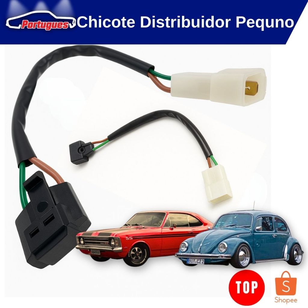 Chicote Distribuidor Ignição Fusca Opala Chevette Monza C20