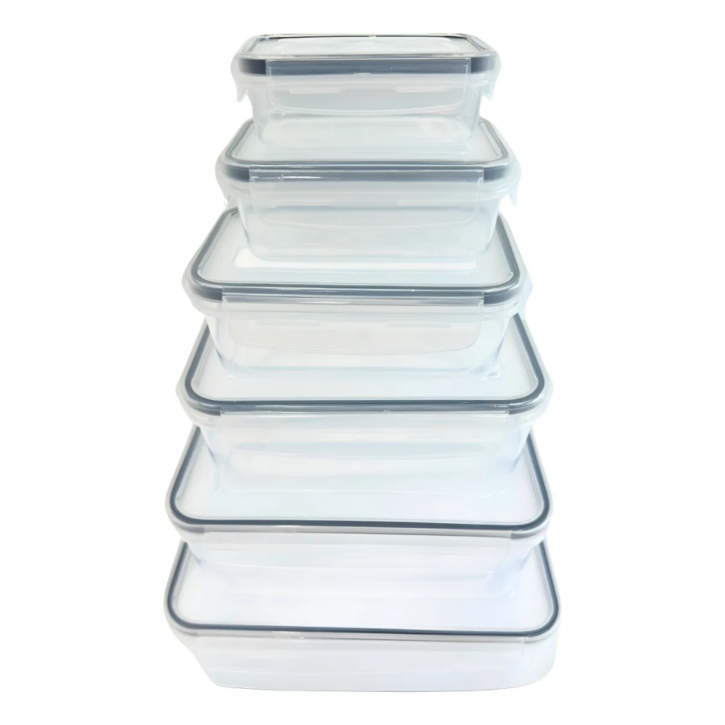 Conjunto de Potes Herméticos Selados para Alimentos em Oferta na Shopee