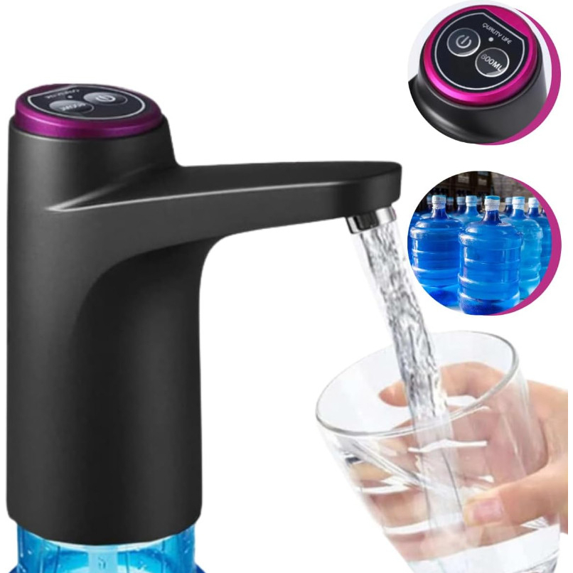 Bomba De Água Elétrica, distribuidor de água automático, bebedouro recarregável USB em Oferta na Shopee