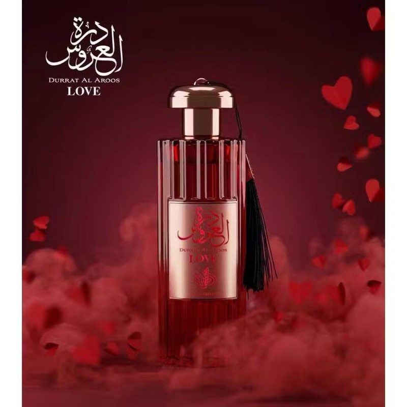 Perfume Árabe Durrat Al Aroos Love Original Al Wataniah EDP 85ml-Envio imediato em Oferta na Shopee