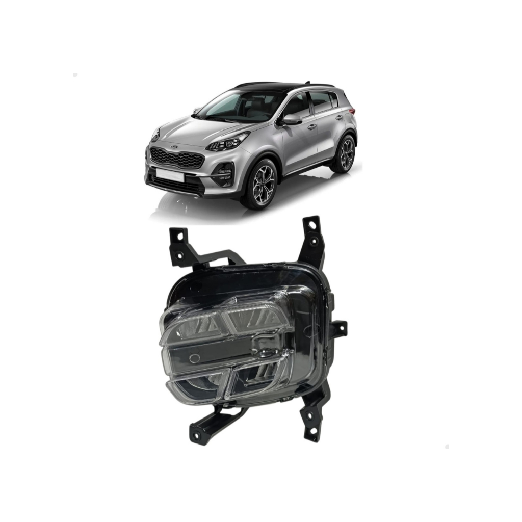 Farol Milha Auxiliar Dianteiro Sportage Ex 2019 2020 Esquerdo Motorista 92201-D9600 92201D9600