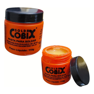 Pasta De Solda Cobix 110g Alta Eficiência Para Eletrônicos E Manutenção 127/220v em Oferta na Shopee
