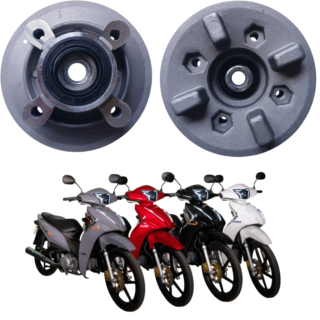 Flange Traseira Fixação Coroa Shineray Jet 125cc 2023 2024 em Oferta na Shopee