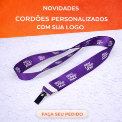 Cordão personalizado - Com Sua Logo