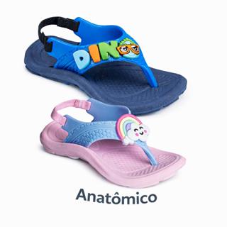 Sandália Bebê Confortável Anatômica Antiderrapante com Elástico Ajustável em Oferta na Shopee