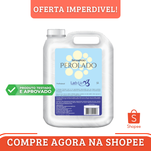 SHAMPOO PEROLADO 5l - USO PROFISSIONAL em Oferta na Shopee