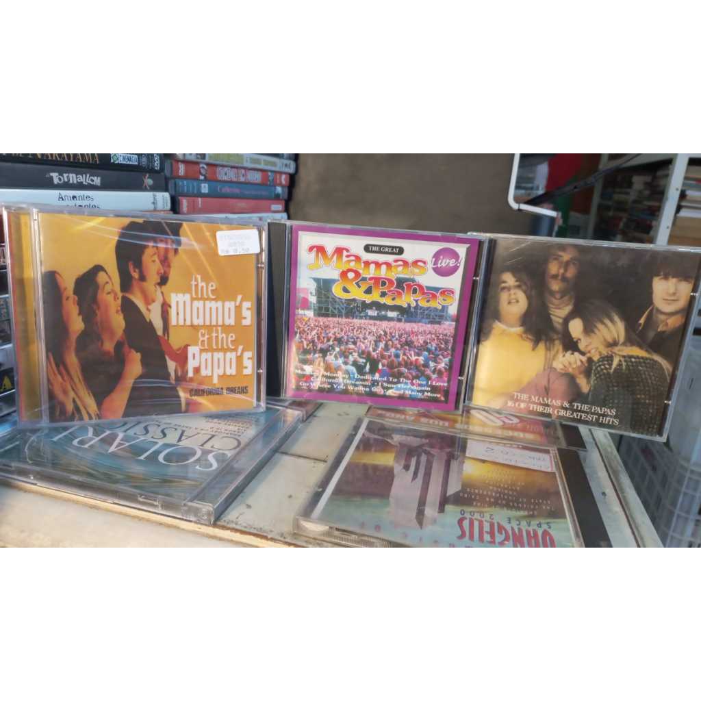 Cds The Mamas & the papas The great Live california dreans (Lacrado) 16 of their greatest hits