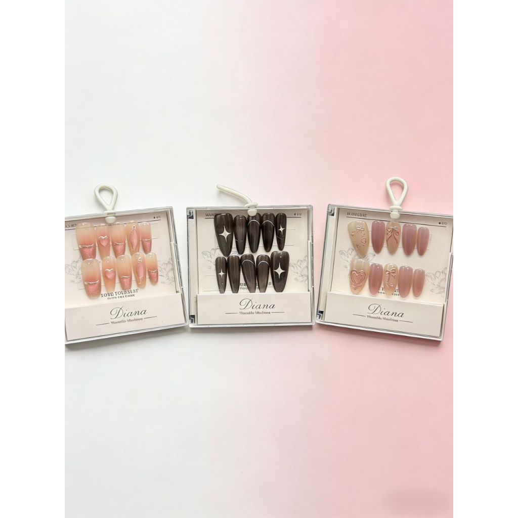 Unhas Postiças Pretas Longas Stiletto – Design Estrelas e Lua, Nail Art Moderna, Reutilizáveis e Elegantes — imagem 2 de 2