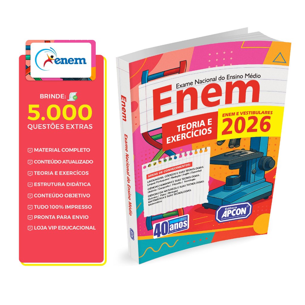 Apostila Enem 2026 - Exame Nacional do Ensino Médio