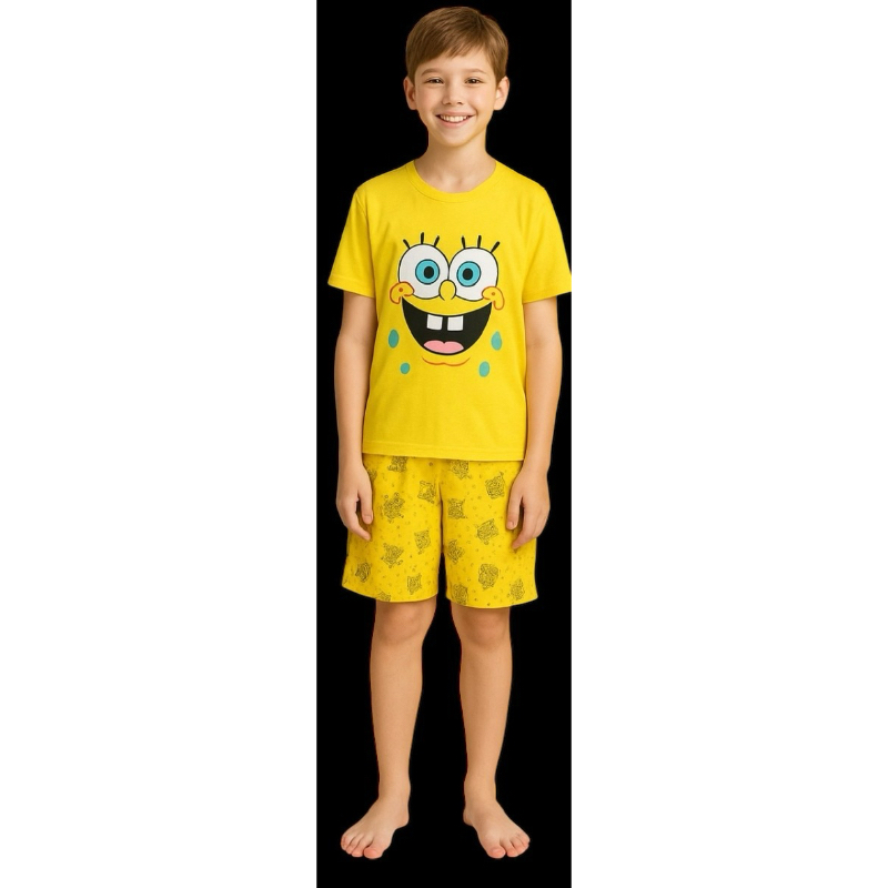 Pijama Meia Manga/ Infanto-juvenil juvenil Promoção em Oferta na Shopee