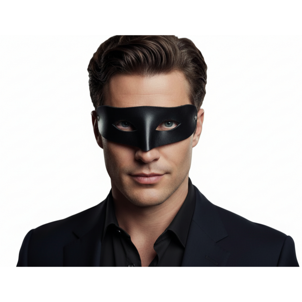 Máscara Madonna Erótika MB001 Couro Legítimo